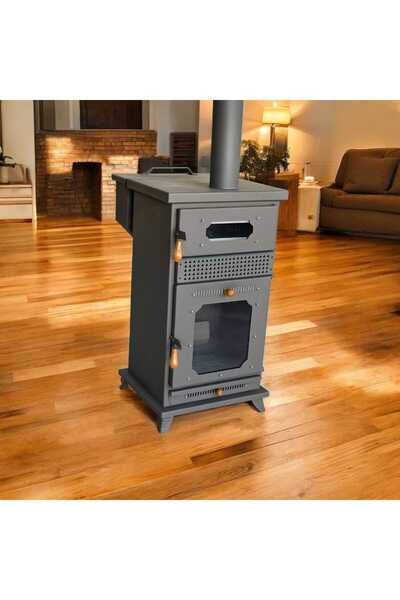 Her MANUEL PETEKLİ FIRINLI PELET SOBA