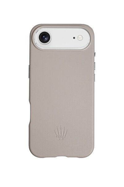WATCHOFROYAL Bexocase Iphone 17 Air Gri Magsafe Özellikli Deri Kılıf