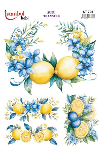 İstanbul Hobi ورق نقل مائي 25×35 سم ST-795