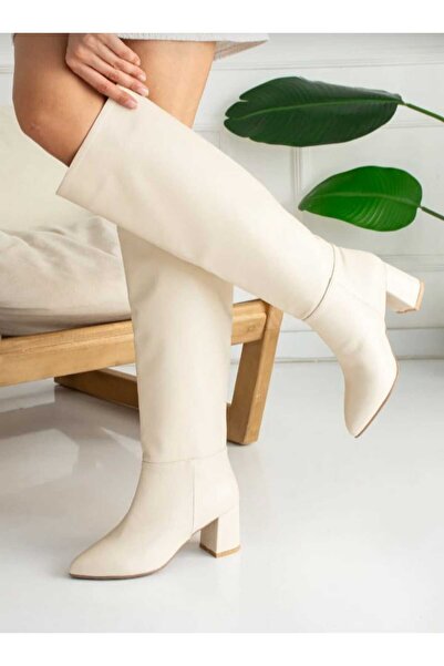 İnciAkfırat أحذية طويلة مقاومة للماء أنيقة ومريحة