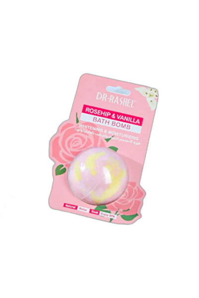 DR.RASHEL قنبلة حمام بنكهة الفانيليا وثمر الورد