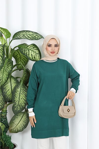 NİSUM MODA Sim Detailed Mercerized Tunic