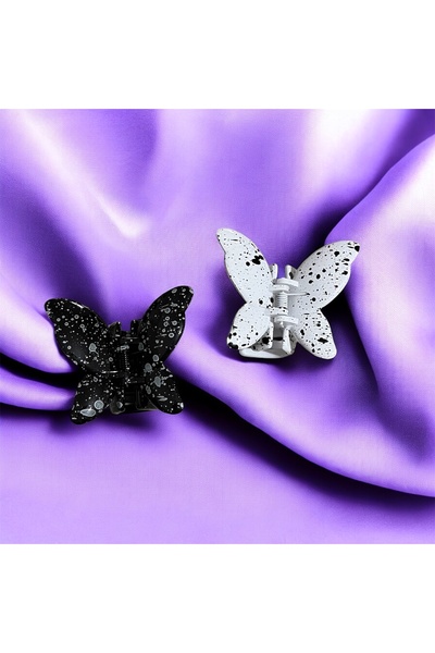 Store 2 Pieces Butterfly Clasp Buckle
