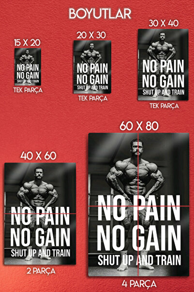 DekorHane Metal Print - Cbum, Chris Bumstead, Fitness Motivation, Gym Decor, Bodybuilding Chart