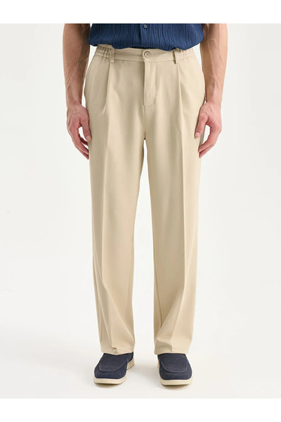 LC Waikiki Lcw Vision Beige Comfortable Fit Men's Trousers