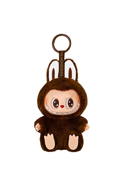 Schulzz Lapopo, Sit, Cute Monsters, Lapopo, Colorful Plush Toy, Keychain, Stylish Bag