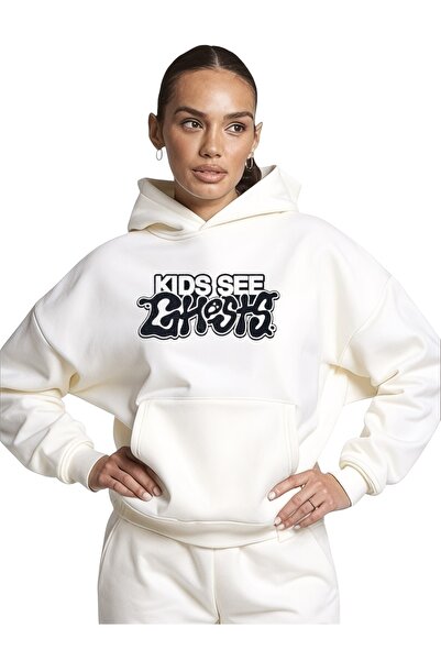 ArtYus Unisex Ghosts Colorat Special cu imprimeu Bumbac supradimensionat cu g...