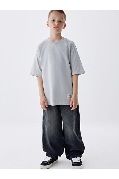 LC Waikiki Erkek Çocuk Baggy Fit Jean Pantolon 6-15 Yaş Rahat ve Trend