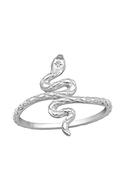 Silver berry S925 Snake Ring Size 53 Ajustable
