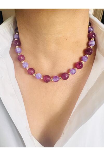 DEVİ fashion Bead necklace 45 cm
