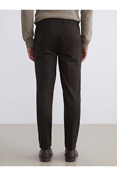LC Waikiki SOUTHBLUE Kahverengi Yandan Cepli Beli Lastikli Erkek Pantolon