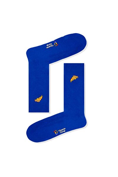 Limmon Store جوارب ملونة مطرزة بالبيتزا