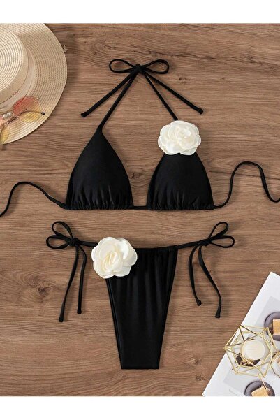 nuriçgiyim Alba rosa bikini takım