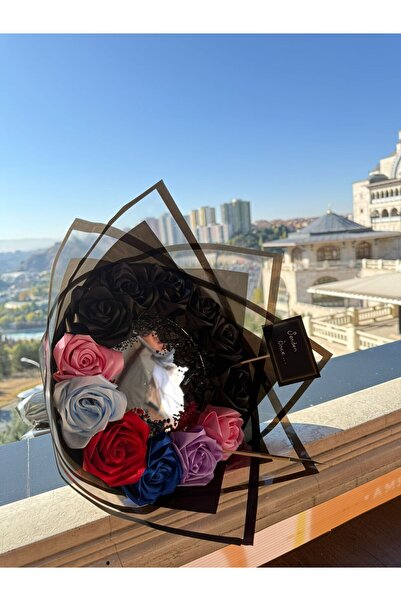 Magic Flowers of İrem Senden Önce Senden Sonra Aynalı Gül Buketi