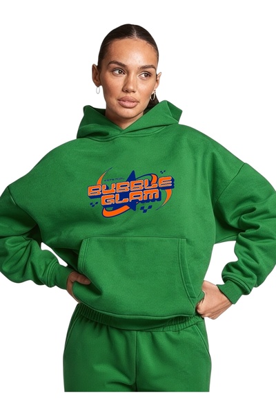 ArtYus Unisex Bubble Glam Colorat Special cu imprimeu Bumbac supradimensionat...