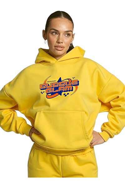 ArtYus Unisex Bubble Glam Colorat Special cu imprimeu Bumbac supradimensionat...