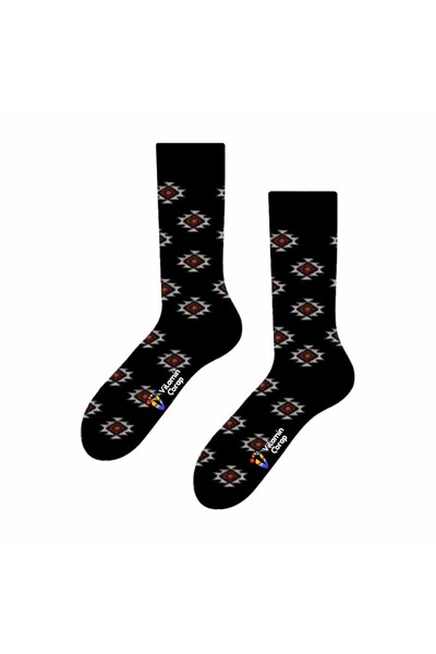 Limmon Store جوارب سوداء اللون العتيقة