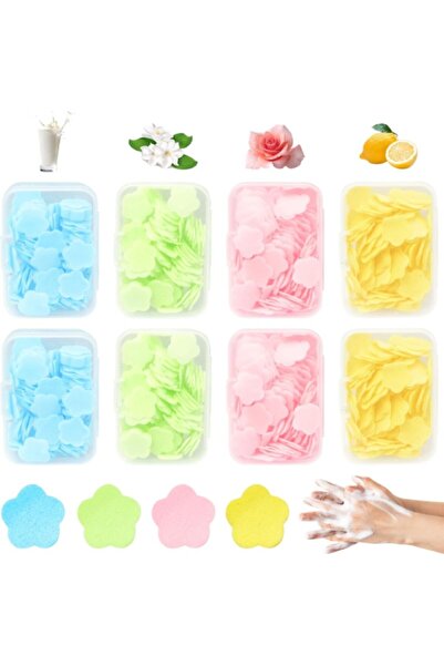 AYS DEKOR (3 Boxes) Perfumed Melting Mini Paper Soap Student Children School ...