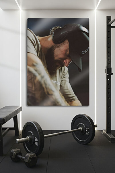 DekorHane Metal Print - Cbum, Chris Bumstead, Fitness Motivation, Gym Decor, Bodybuilding Chart