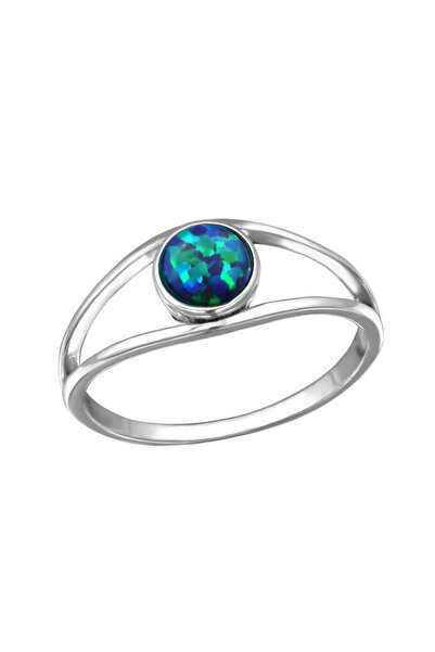 Silver berry S925 Sky Eye Ring , size 52