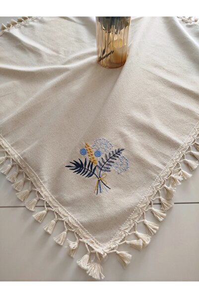 denizli hatırası Soft Organic Authentic Double Sided Embroidery Embroidered 9...