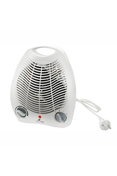 MT MALATEC Aeroterma Electrica 2-in-1 Incalzire sau Ventilator, Putere 2000W, 2 Trepte Incalzire, Culoare Alb