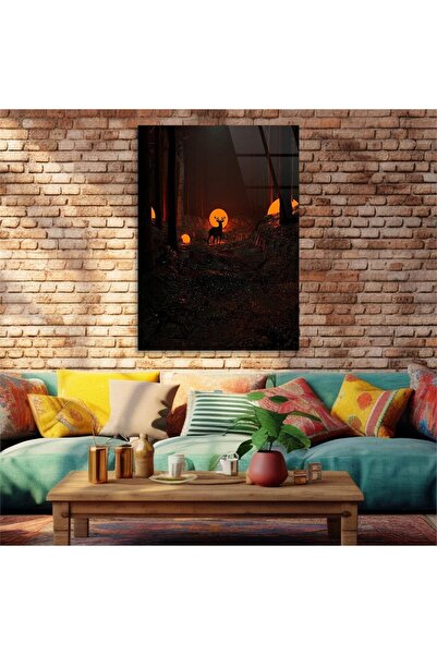 seninürünün Tablou din sticlă cu tematică artistică cu imprimare pe sticlă re...