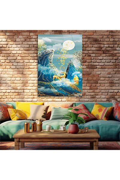 seninürünün Tablou din sticlă cu tematică artistică cu imprimare pe sticlă reală S186