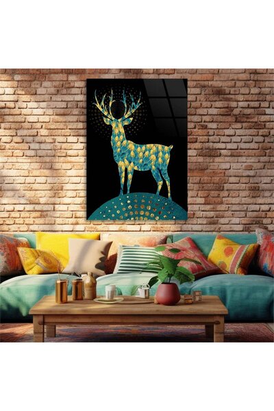 seninürünün Sticlă unică tematică cu artă de imprimare pe sticlă reală TABLO2...