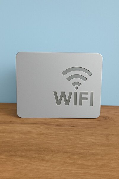 VENON Si̇lver Metal Wifi Modem Storage Box 24Cmx18Cm Pc Computer Cable Hider Decorative Box