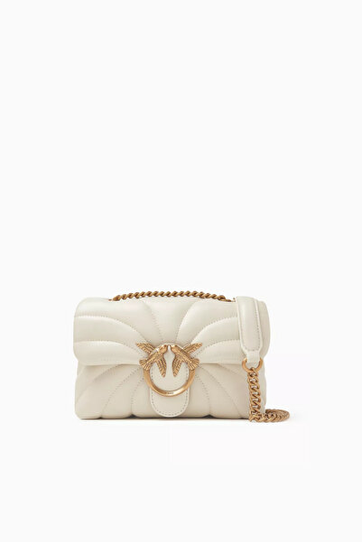 PİNKO حقيبة نابا لوف ميني القابلة للنفخ، تفاصيل فاخرة وأنيقة