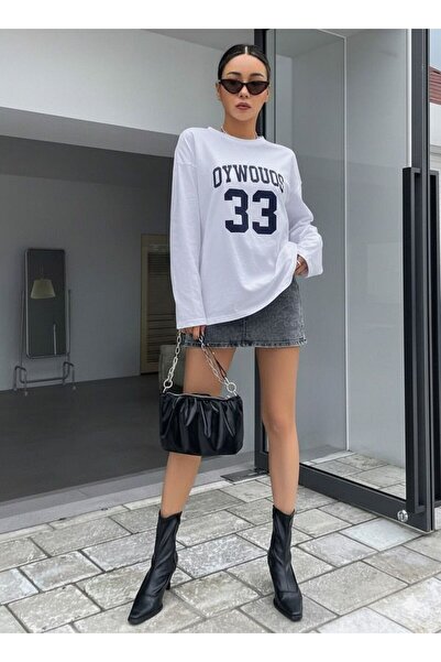 Machetta Νέο γυναικείο μακρυμάνικο μπλουζάκι με στάμπα Oywouos