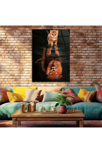 seninürünün Tablo unic din sticlă tematică cu artă de imprimare pe sticlă rea...