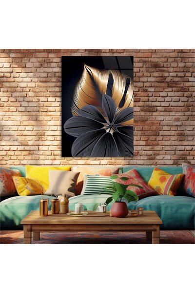 seninürünün Tablou din sticlă cu tematică artistică cu imprimare pe sticlă reală S006