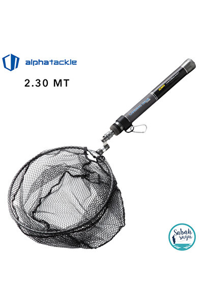 alpha tackle Katlanabilir Teleskopik Kepçe 2.30mt