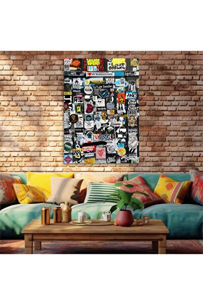 seninürünün Tablo unic din sticlă cu tematică artistică cu imprimare pe sticlă reală 548 S510