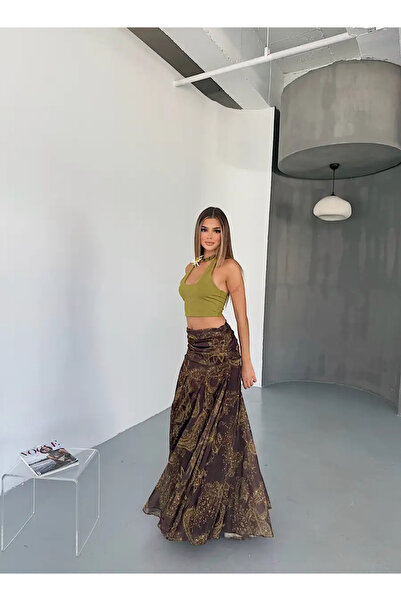 By ÖTE Premium Şal desen etek