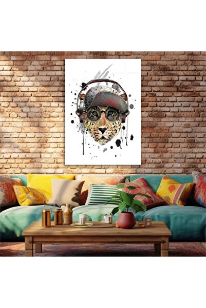 seninürünün Tablou din sticlă cu tematică artistică cu imprimare pe sticlă re...