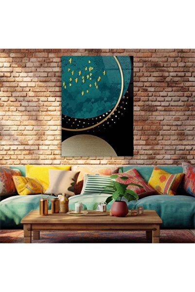 seninürünün Sticlă unică tematică cu artă de imprimare pe sticlă reală TABLO2...