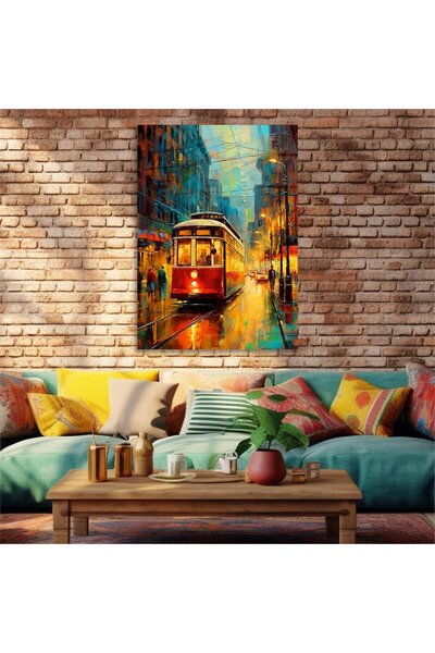 seninürünün Tablo unic din sticlă cu tematică artistică cu imprimare pe sticl...