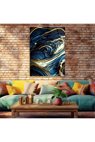 seninürünün Tablo unic din sticlă cu tematică artistică cu imprimare pe sticl...