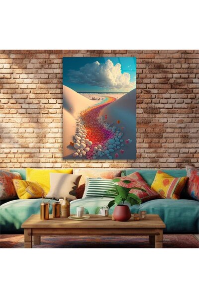 seninürünün Tablou din sticlă cu tematică artistică cu imprimare pe sticlă re...