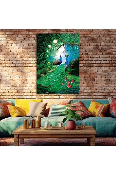 seninürünün Gerçek Cama Baskı Sanat Temalı Tekli Cam TABLO S199