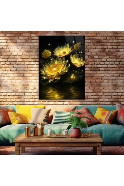 seninürünün Tablo unic din sticlă cu tematică artistică cu imprimare pe sticl...