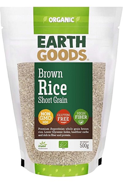 Earth Goods Organic Organic Short Brown Rice 500gX6