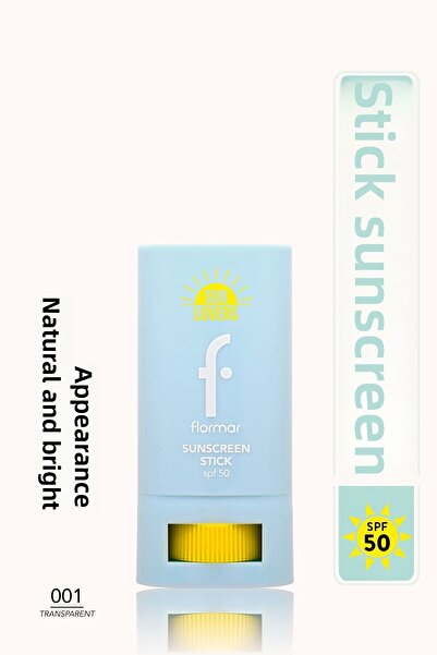 Flormar Sun Lovers Vital Look Moisturizing Sunscreen SPF 50-001 Transparent