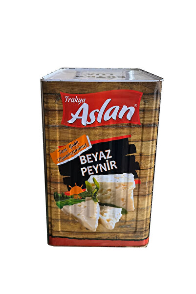 DUMAN GURME Trakya Aslan Teneke Beyaz Peynir | 18 kg Net (20 kg Brüt) – Traky...