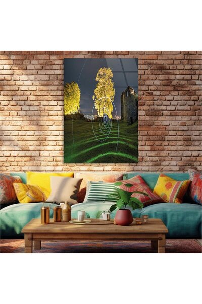 seninürünün Tablou din sticlă cu tematică artistică cu imprimare pe sticlă reală S057