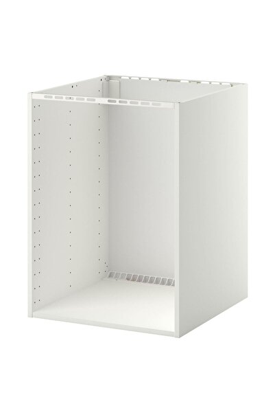 hobiurun Ankastre fırın dolabı iskeleti, beyaz, 60x60x80 cm