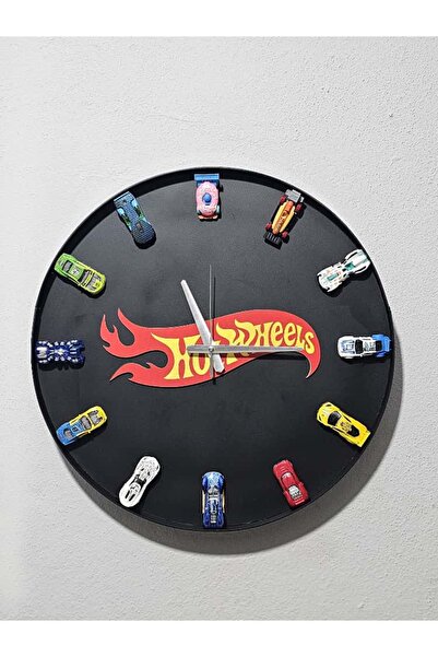 hdrlazerdizayn Hotwheels Temalı Duvar Saati